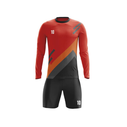 Professional Goalkeeper Uniform Set with Padded Protection