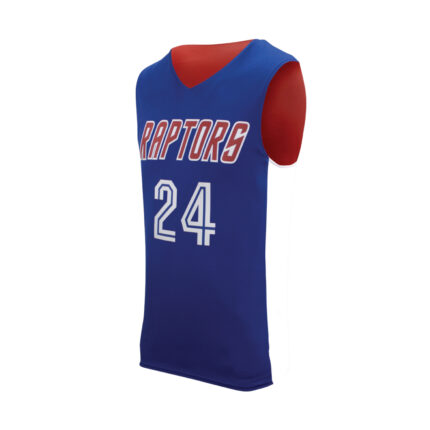 Lightweight basketball jersey with breathable mesh fabric