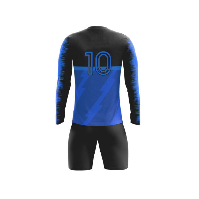 Personalized Goalkeeper Uniform with Name and Number Print - Image 2