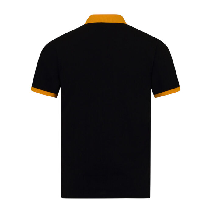 Branded Polo Shirt with Collar and Two Button Placket Front - Image 2